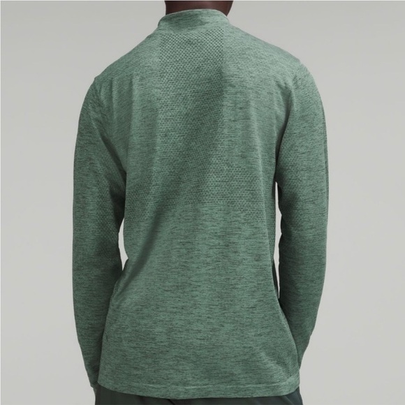 Lululemon Metal Vent Tech Midweight Half 1/2 Zip Jacket Spruce Tidewater Teal XL - Picture 2 of 9